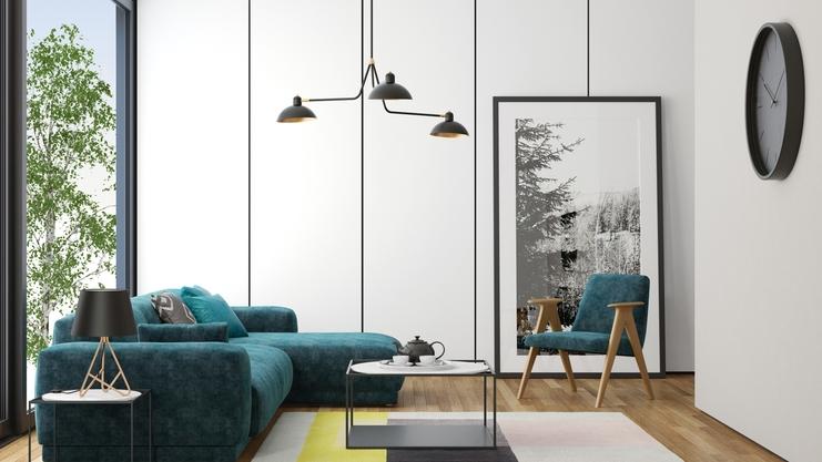 Weisser Wandschrank für Ihr Wohnzimmer